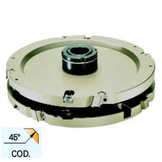 Omas cserélhető lapkás csapozó marótárcsa, K429-1, 45°-os élletöréssel