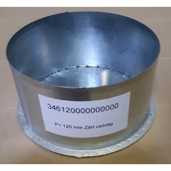 07. P+ 120 mm csővég záró elem