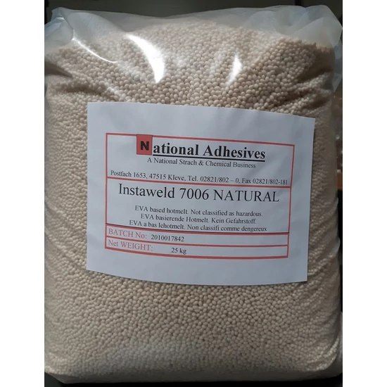 Instaweld ragasztó íves élzáróhoz, 25kg/zsák, 4 m/min.