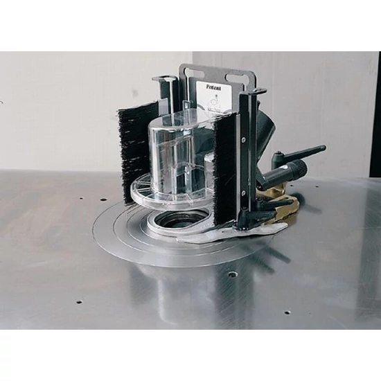 Paoloni ívkövető védőburkolat marógéphez