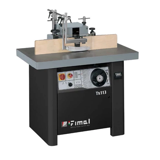 06. Fimal T/TX 113 típusú Paoloni marógép, fix vagy dönthető tengellyel