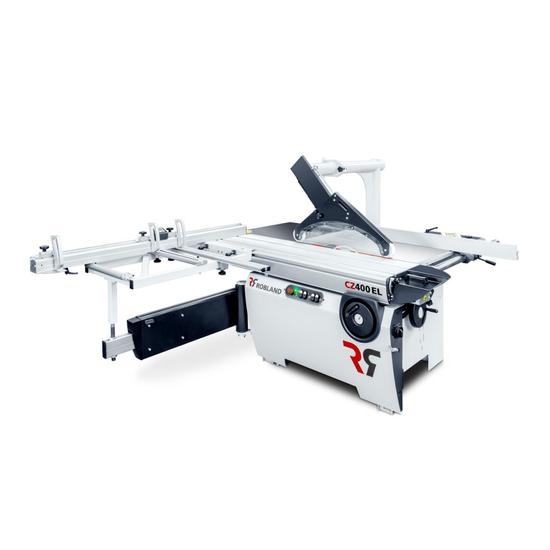 15. Robland CZ400EL lapszabászgép 7 kW
