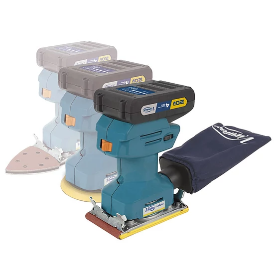 Virutex LRB384 multi-csiszológép, akkuval, töltővel és szállító kofferrel