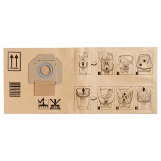 Virutex 10 db-os papír szűrőzsák ASM582T-hez