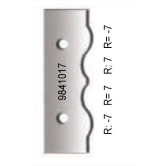 Virutex Karbidpenge készlet 1 rádiuszra 7 mm-hez (2db)