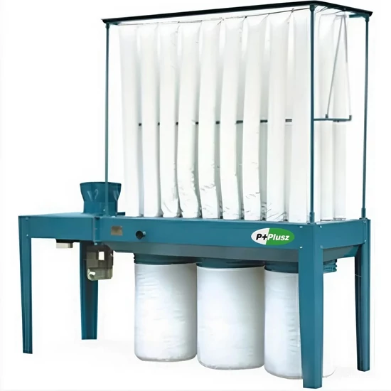 03. P+ MF9080, 3 zsákos mobil forgácselszívó