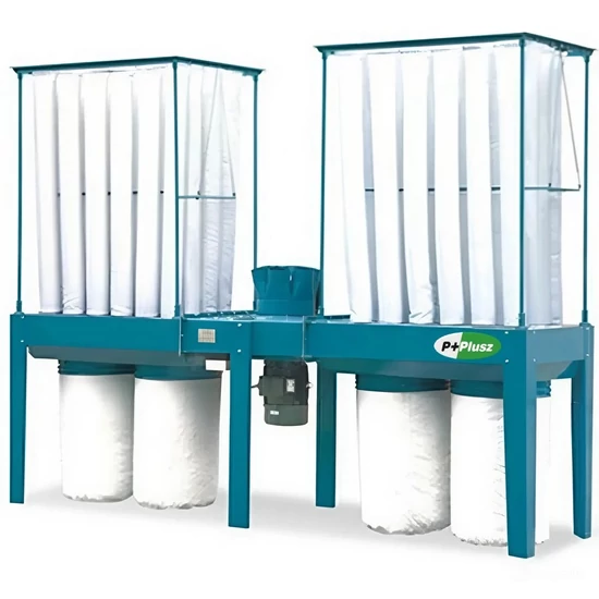 02. P+ MF9120, 4 zsákos mobil forgácselszívó