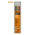 CMT PCL-3 ceruza utántöltő, 6 db-os (2 fekete + 2 sárga + 2 piros)