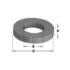CMT Távtartó-, hézagológyűrű D=40/60x5 mm