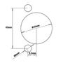 Kép 3/3 - CMT fúrószár a 334-es pánthelyfúró adapterhez, D=35x38,5 mm