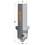 Kép 2/2 - CMT profilos CNC marólapka; 616.020
