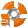 Kép 1/3 - 04. CMT Csónakfoltmaró (lapostipli vagy lamellomaró géphez); D=100x22; Z=4