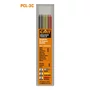 Kép 1/4 - CMT PCL-3 ceruza utántöltő, 6 db-os (2 fekete + 2 sárga + 2 piros)