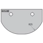Kép 1/3 - CMT bútorfront maró CNC lapka; 615.B2