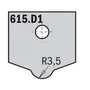 Kép 1/3 - CMT bútorfront maró CNC lapka; 615.D1