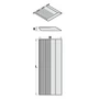 Kép 2/2 - CMT bordázott profilozható marókés; 650x50/60/70x8 mm