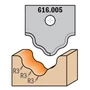 Kép 1/2 - CMT profilos CNC marólapka; 616.005