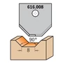Kép 1/2 - CMT profilos CNC marólapka; 616.008