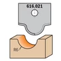 Kép 1/2 - CMT profilos CNC marólapka; 616.021