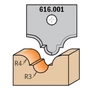 Kép 1/2 - CMT profilos CNC marólapka; 616.001