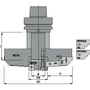Kép 2/4 - OMAS CNC betétmaró 627-AB 152X75  HSK-63F RH
