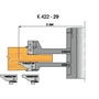 Kép 4/4 - Omas K421-29 beltéri ajtógyártó szerszám d=30 R3 44-54mm profilozó csoport