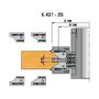 Kép 2/4 - Omas K421-25 beltéri ajtógyártó szerszám d=30 R3 40-48mm profilozó csoport