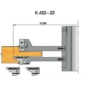 Kép 3/3 - Omas K422-22  beltéri ajtógyártó szerszám d=30 R3 40-48mm csapozó csoport
