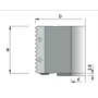 Kép 2/4 - OMAS cserélhető lapkás szélességtoldó szerszám; K428-A; D=125x60