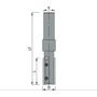 Kép 4/4 - OMAS CNC marószerszám 520-B 23X49 S=20 RH