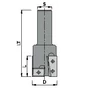 Kép 2/5 - OMAS CNC marószerszám 520-C 35X28X95 S=20 RH