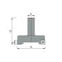 Kép 2/4 - OMAS CNC síkmaró-szerszám 520-H 80X12 S=20 RH