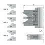 Kép 2/5 - OMAS Beltéri ajtógyártó K411-4 160x45x30 r1