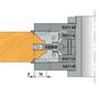 Kép 4/5 - OMAS Beltéri ajtógyártó K411-4 160x45x30 r3