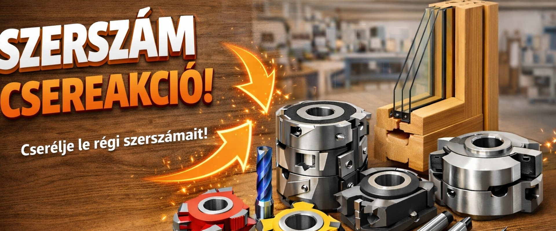 Használt ablakgyártó szerszám beszámítás